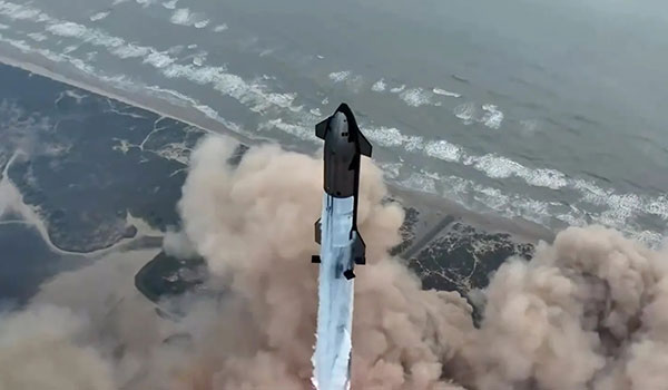 استارشیپ پس از چهارمین پرواز آزمایشی، سالم به زمین برگشت 1 starship ift4