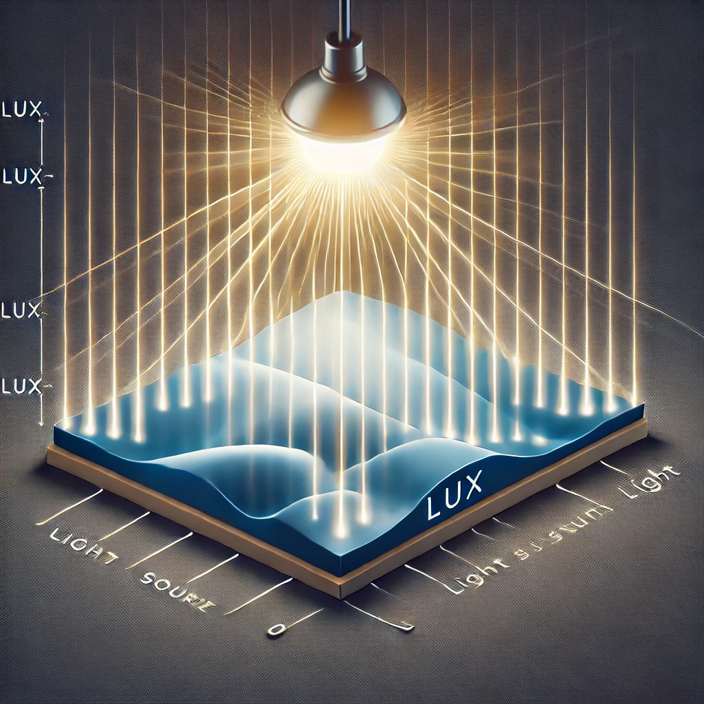 An-illustration-showing-the-concept-of-illuminance